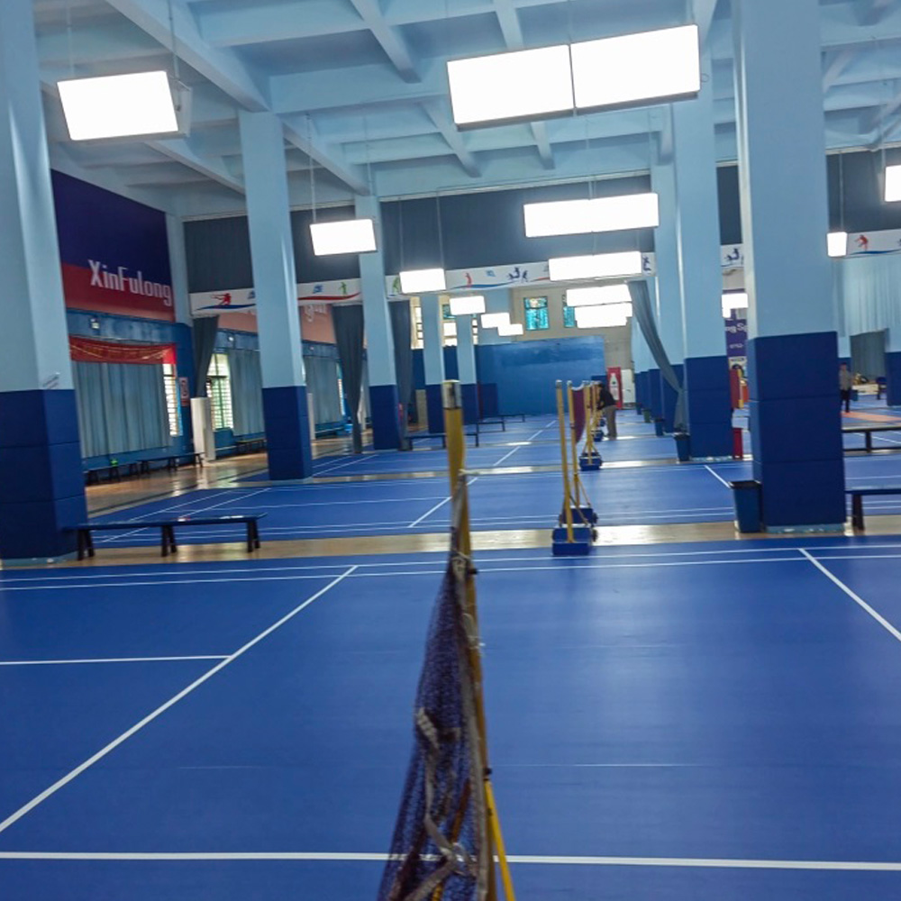 Badminton Club Logo - Beable Estera de cancha de bádminton