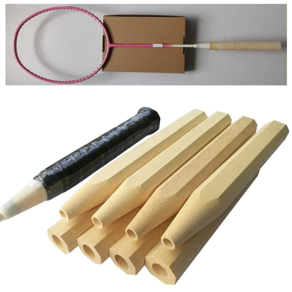 Badminton Rs - Empuñadura de madera creativa para raqueta
