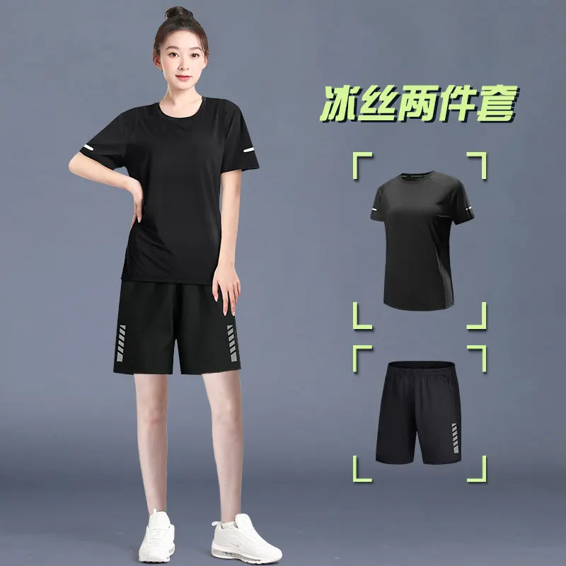 T Shirt Dry Fit - Conjunto Deportivo de Verano para Mujer