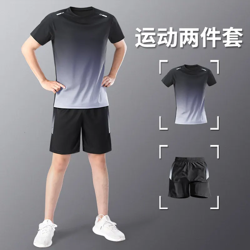 T Shirt Dry Fit - Conjunto Deportivo de Verano para Hombre