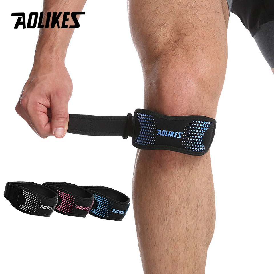 Knee Brace Badminton - AOLIKES 1 Uds rodillera ajustable alivio