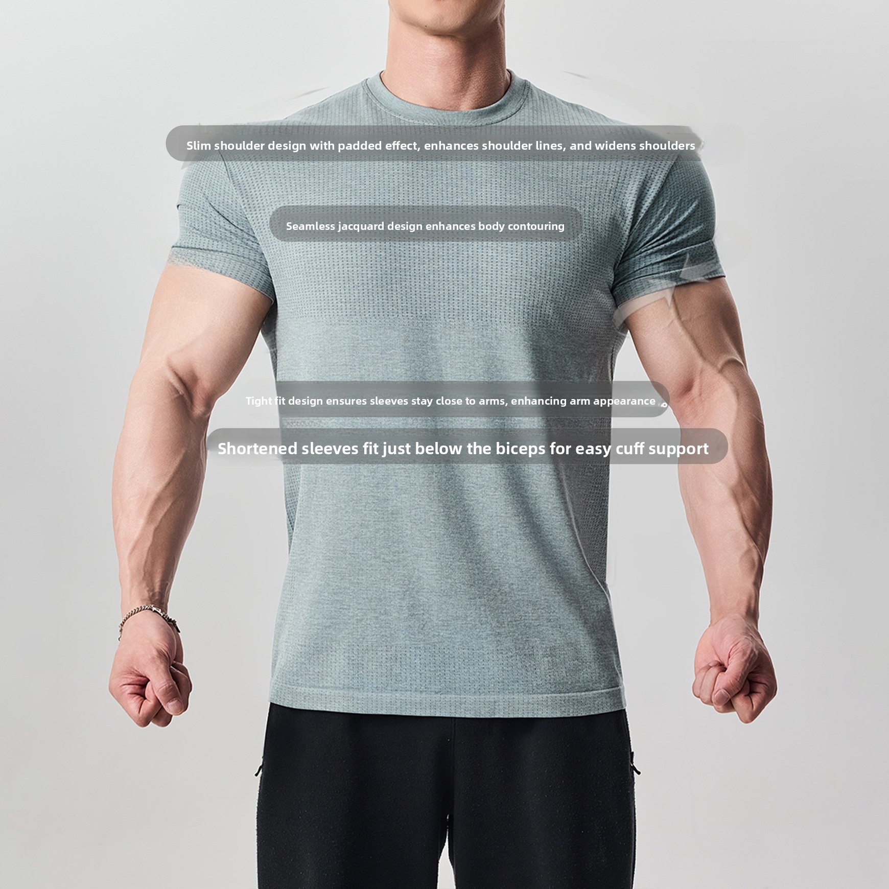 Camiseta Deportiva sin Costura - T Shirt Dry Fit reseña y precio
