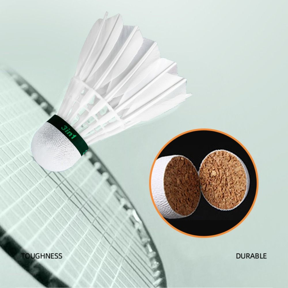Volante de bádminton blanco nu - Badminton House reseña y precio