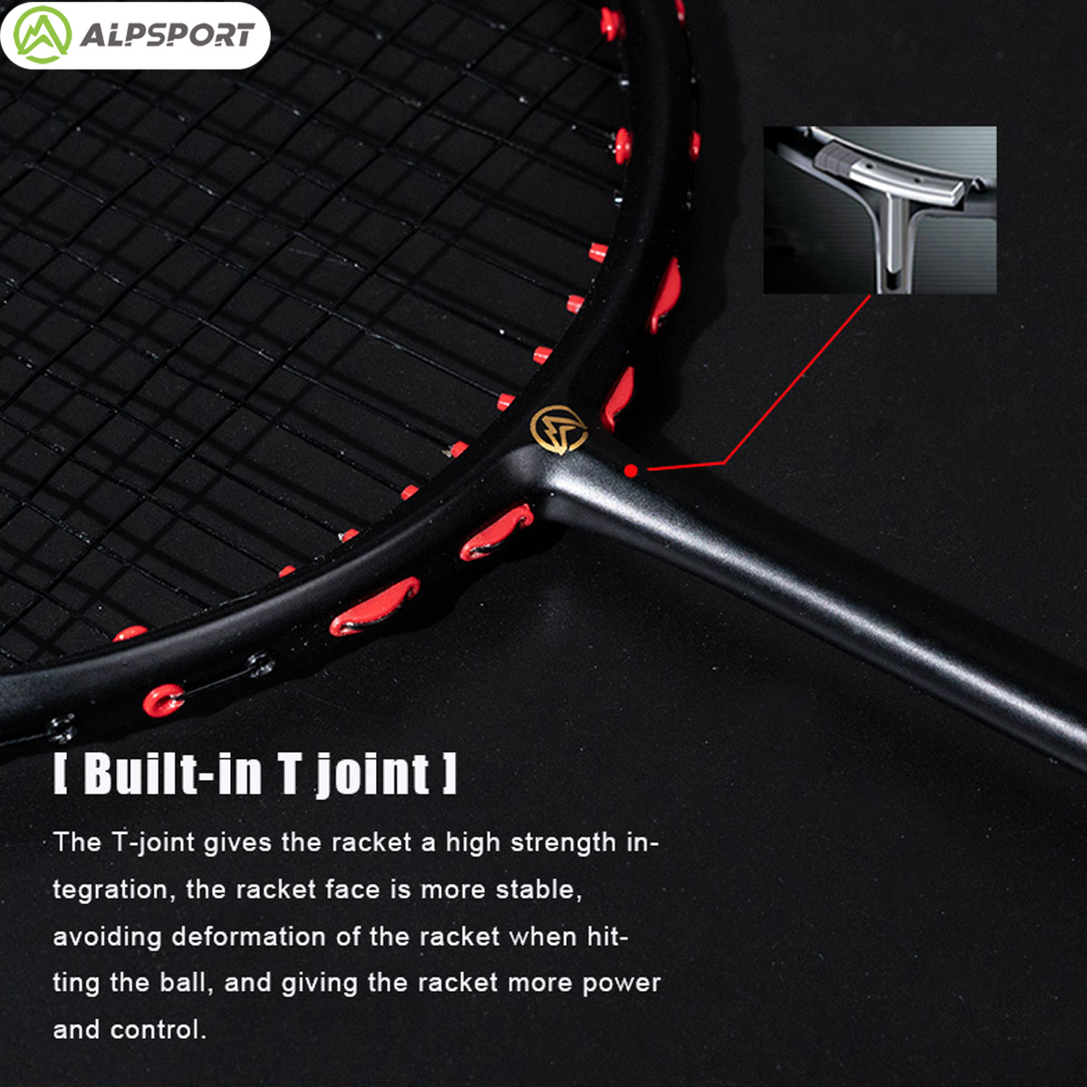 Alpsport MH-V5 5U 75g Ondulado - Badminton Background reseña y precio