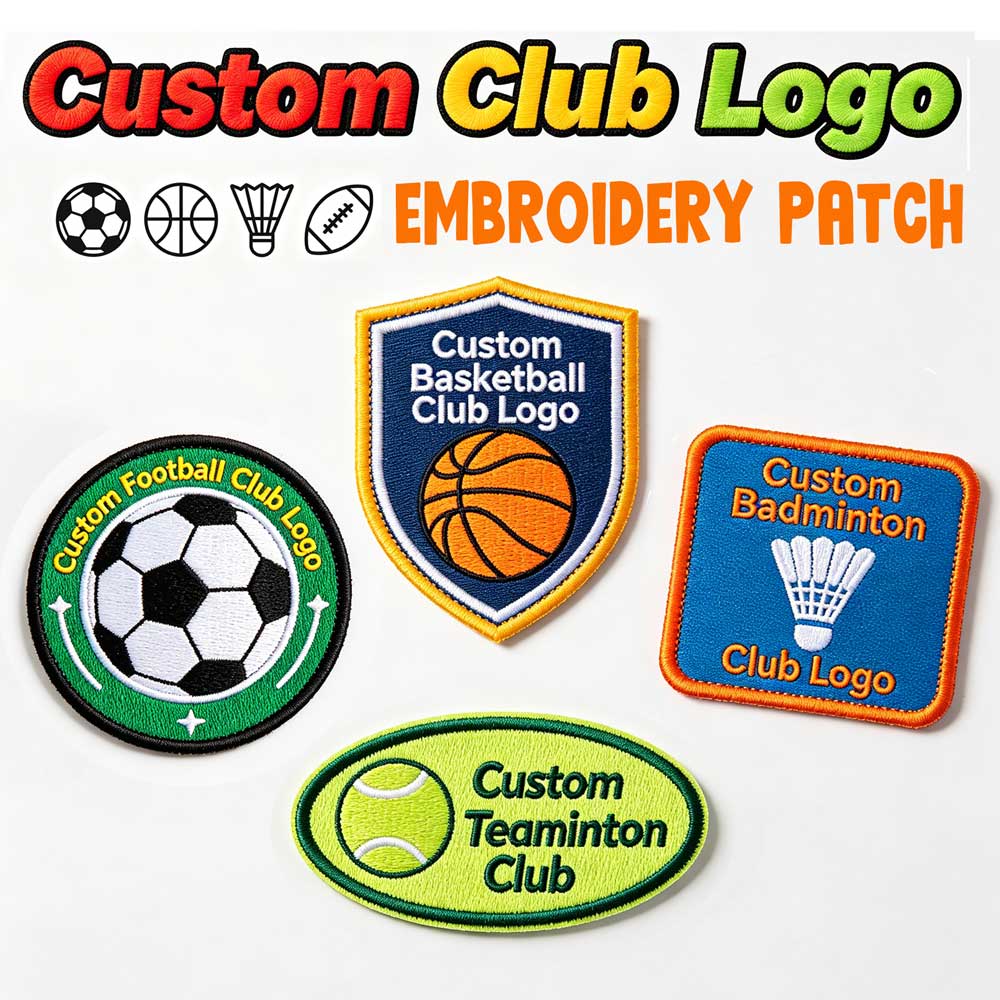 Parche Bordado Personalizado p - Badminton Club Logo reseña y precio