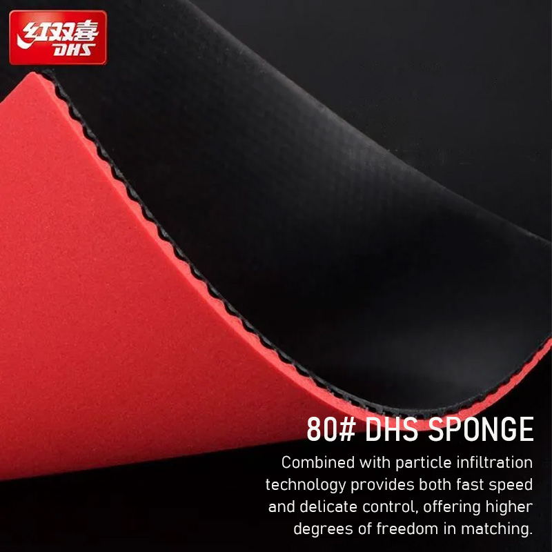 Goma de Tenis de Mesa DHS Gold - Badminton Background reseña y precio