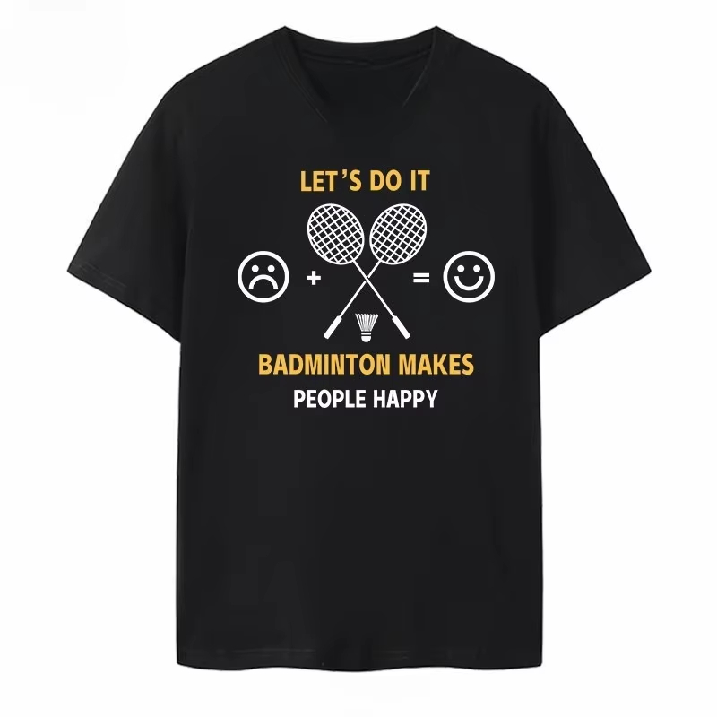 Nueva Camiseta de Bádminton de - Badminton Emoji reseña y precio