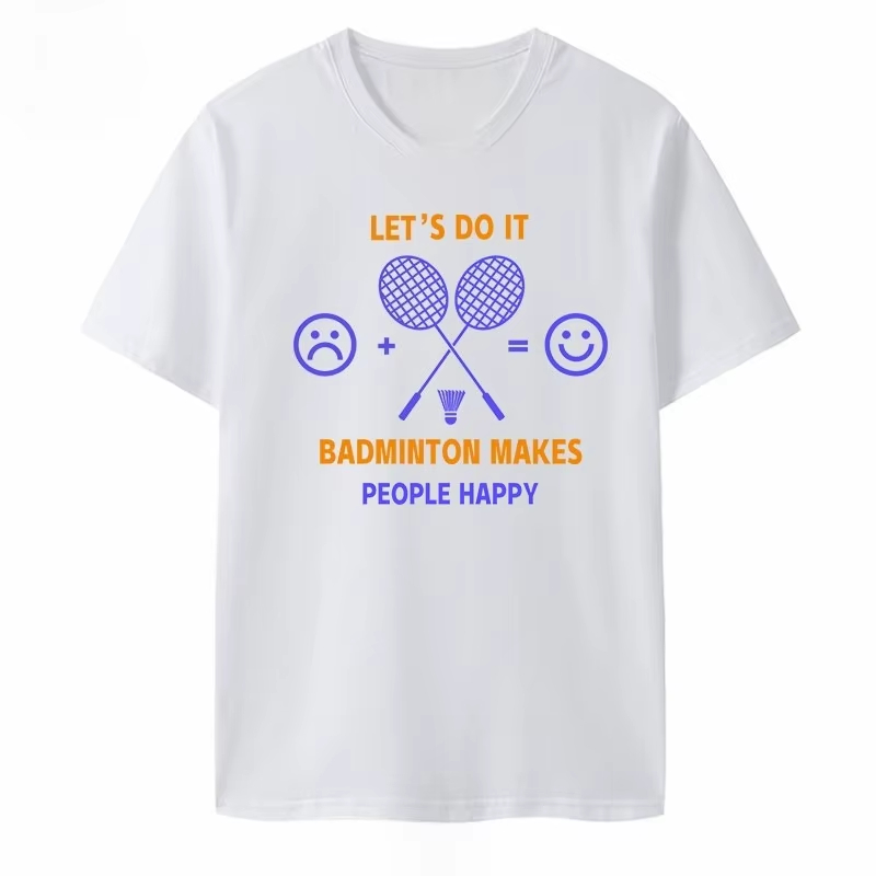 Nueva Camiseta de Bádminton de - Badminton Emoji reseña y precio